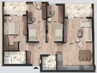 Sale, three bedroom apartment, 90m², Crveni Pevac, Niš - image 2