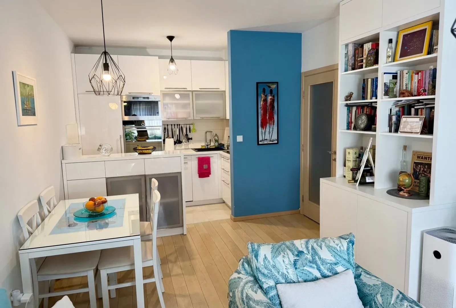 Rent, one bedroom apartment, 47m², City Kvart, Podgorica