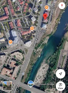 Satellite image of the property location with a marked spot on the map. - image 13
