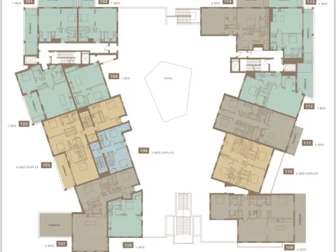 Rent, one bedroom apartment, 110m², Porto Montenegro, Tivat - image 20