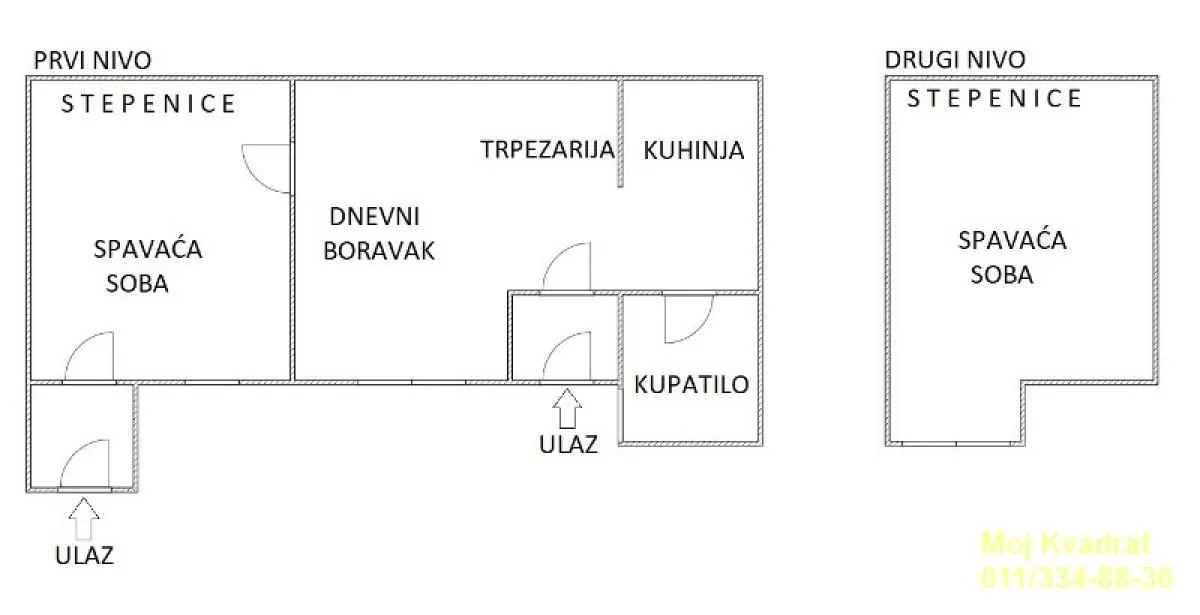 Prodaja, trosoban stan, 66m², Zemun Kalvarija, Zemun Sve Podlokacije