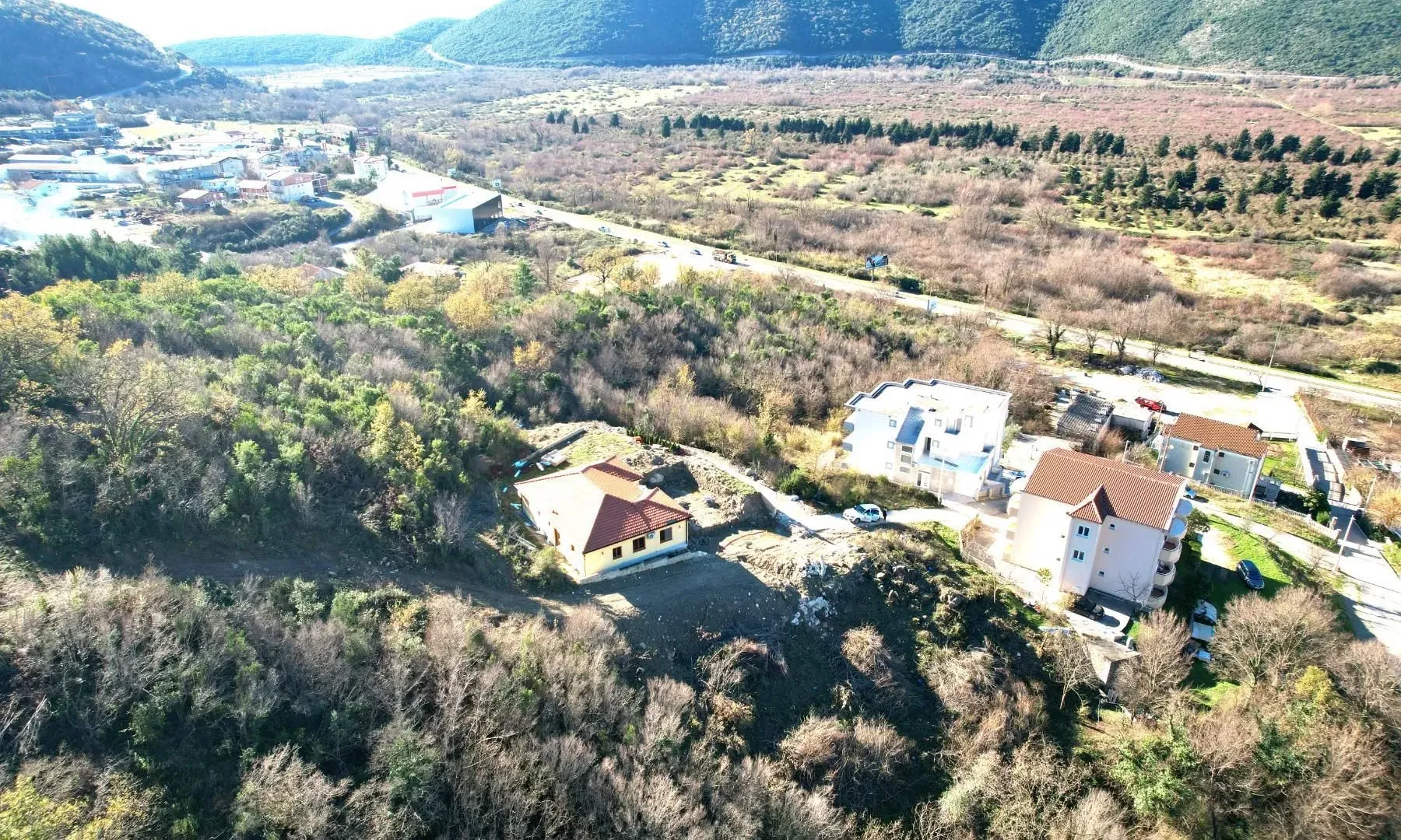Prodaja, plac, 1250m², Prijevor, Budva