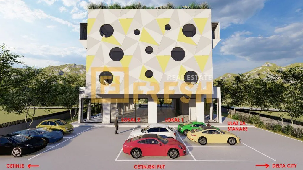 Sale, office space, 500m², Gornja Gorica, Podgorica