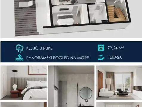 Prodaja, jednosoban stan, 79m², Tivat, Crna Gora - image 11