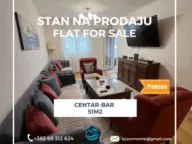 Prodaja, jednosoban stan, 51m², Centar, Bar - image 1