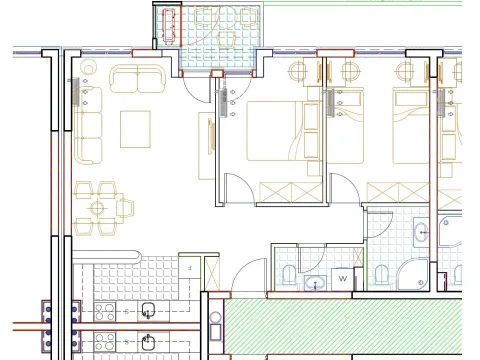Rent, two bedroom apartment, 64m², Zagorič, Podgorica - image 1