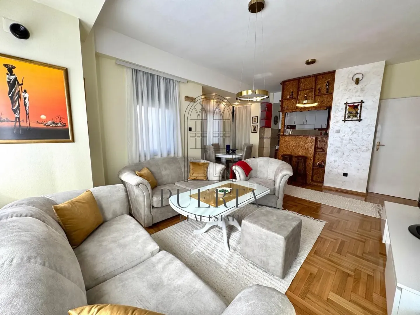 Rent, two bedroom apartment, 76m², Centar, Podgorica