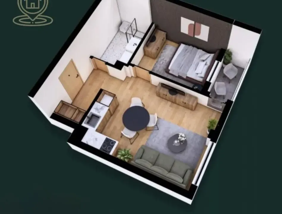 Prodaja, jednosoban stan, 35m², Petrovaradin, Novi Sad