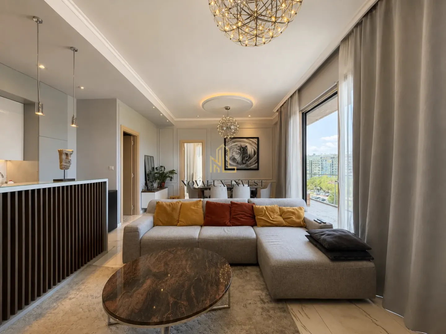 Rent, three bedroom apartment, 116m², Kod Capital Plaze, Podgorica