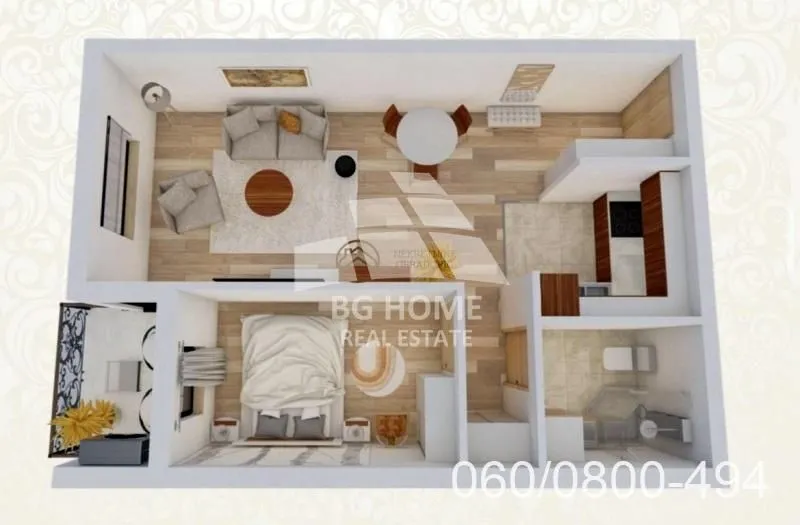 Prodaja, jednosoban stan, 47m², Voždovac Sve Podlokacije, Beograd