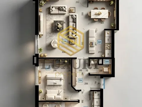 Prodaja, dvosoban stan, 118m², Krivi Most, Podgorica - image 11