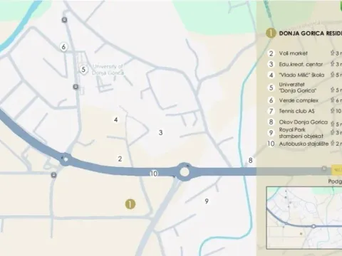 Prodaja, jednosoban stan, 47m², Donja Gorica, Podgorica - image 2