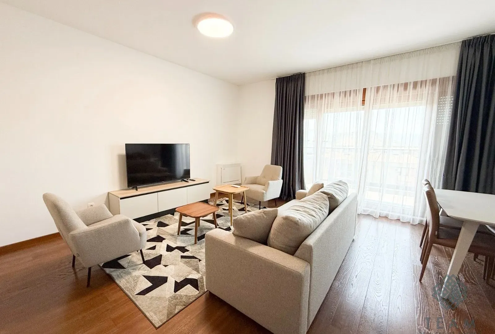 Rent, four bedroom apartment, 125m², Master Kvart, Podgorica