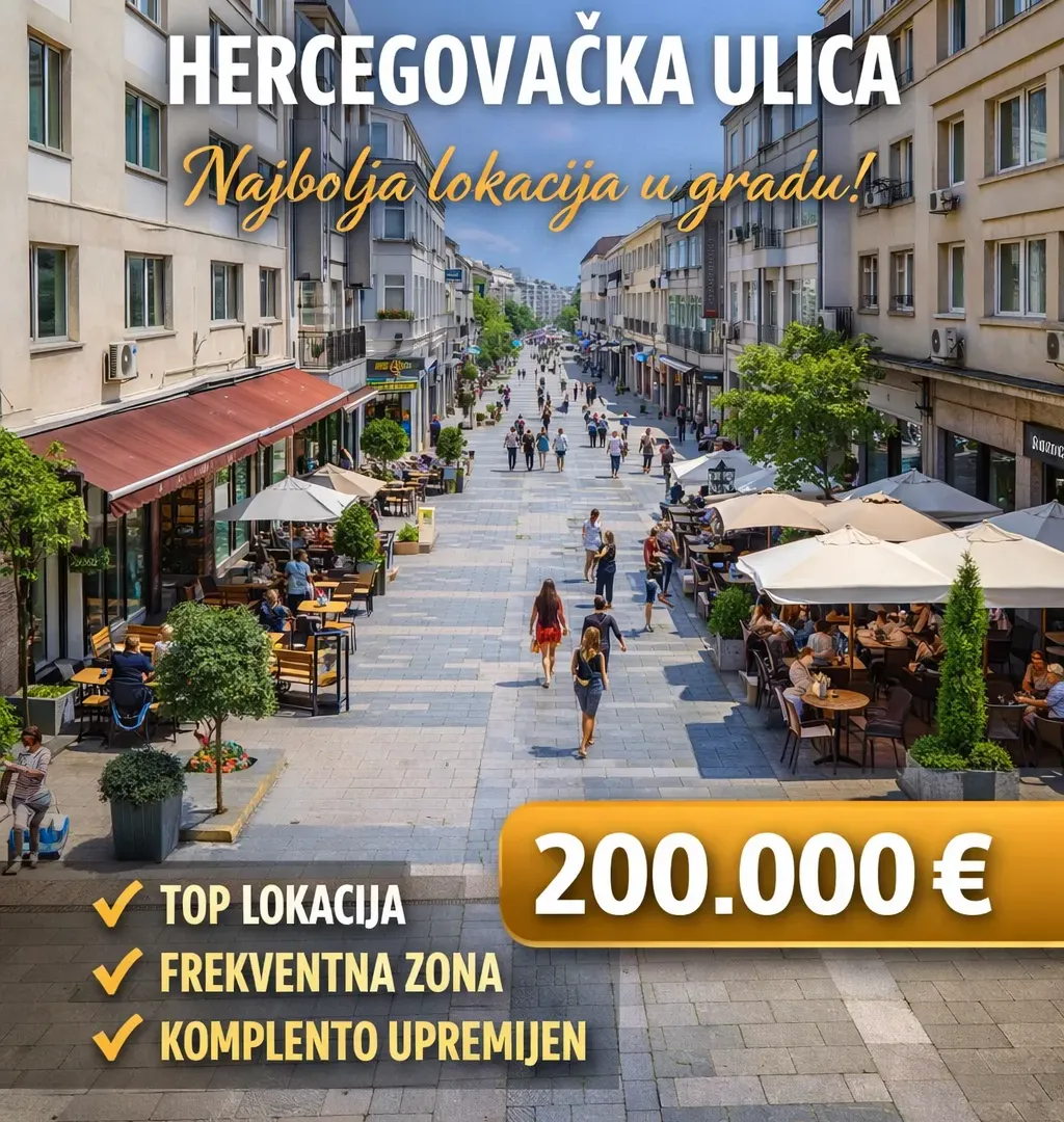 Prodaja, ugostiteljski objekat, 200m², Centar, Podgorica
