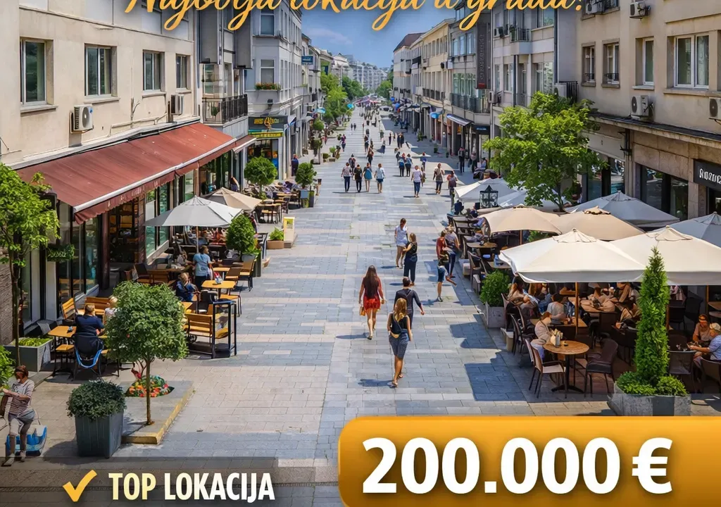 Sale, hospitality venue, 200m², Centar, Podgorica