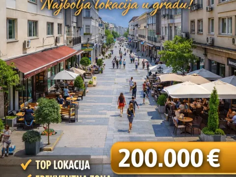 Prodaja, ugostiteljski objekat, 200m², Centar, Podgorica - image 1