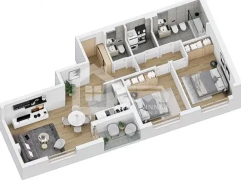 Prodaja, trosoban stan, 70m², Voždovac Sve Podlokacije, Beograd