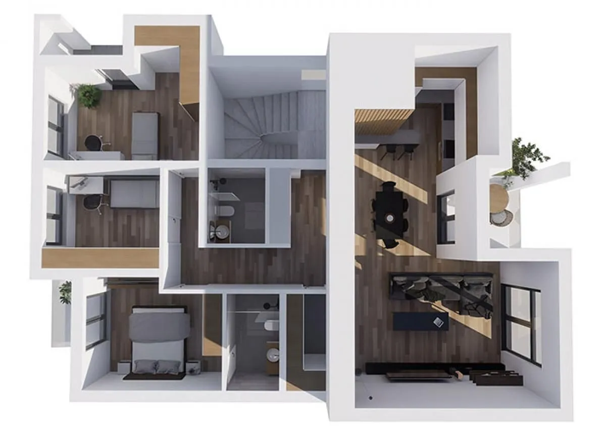 Prodaja, stan, 104m², Grbavica, Novi Sad Sve Podlokacije