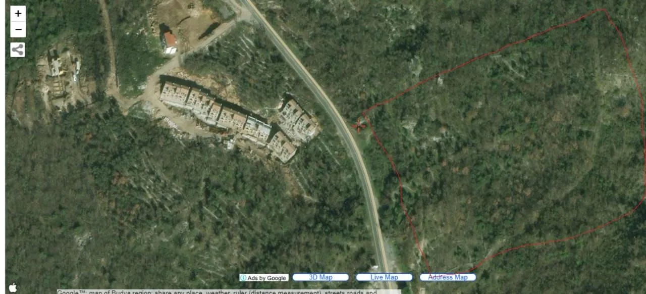 Prodaja, plac, 2650m², Budva, Crna Gora
