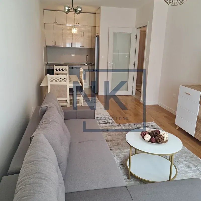 Rent, one bedroom apartment, 46m², Central Point, Podgorica