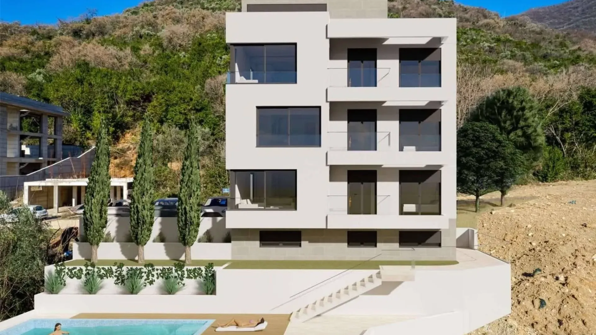 Sale, two bedroom apartment, 70m², Donja Lastva, Tivat