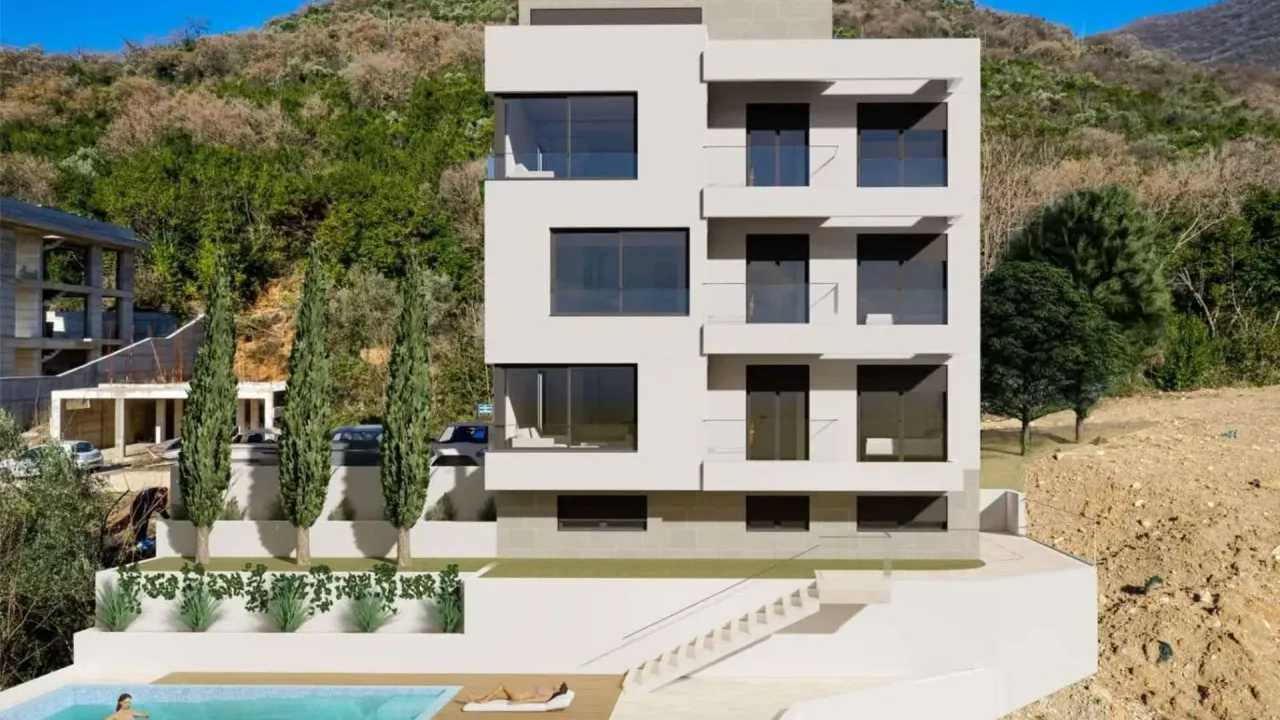 Prodaja, dvosoban stan, 70m², Donja Lastva, Tivat