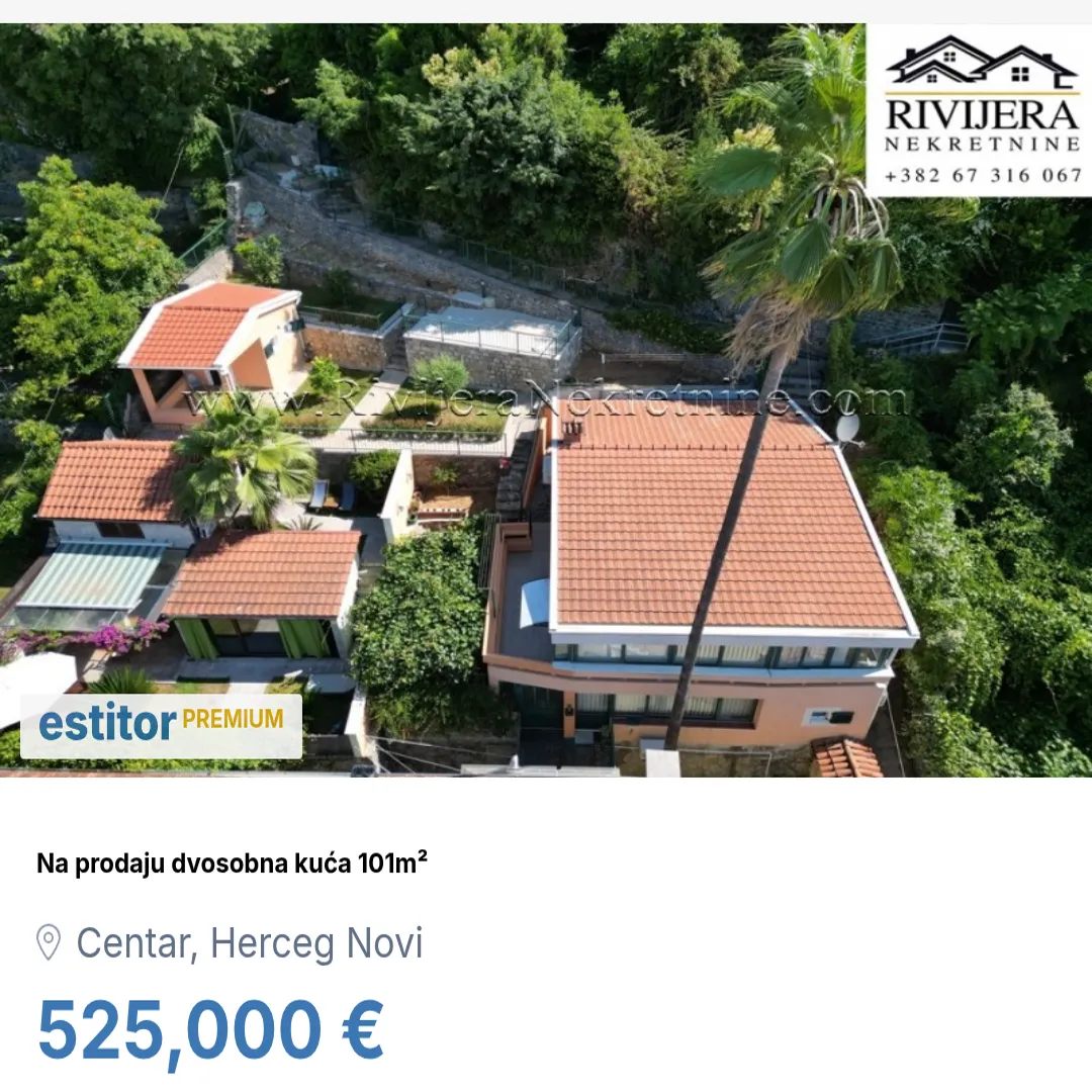 Sale, house, 101m², Centar, Herceg Novi