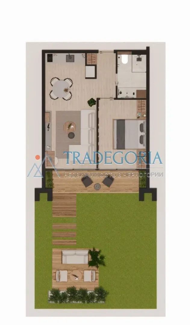 Prodaja, jednosoban stan, 55m², Herceg Novi, Crna Gora