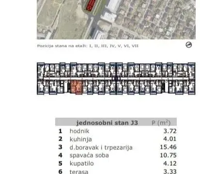 Prodaja, jednosoban stan, 41m², Stari Aerodrom, Podgorica - image 4
