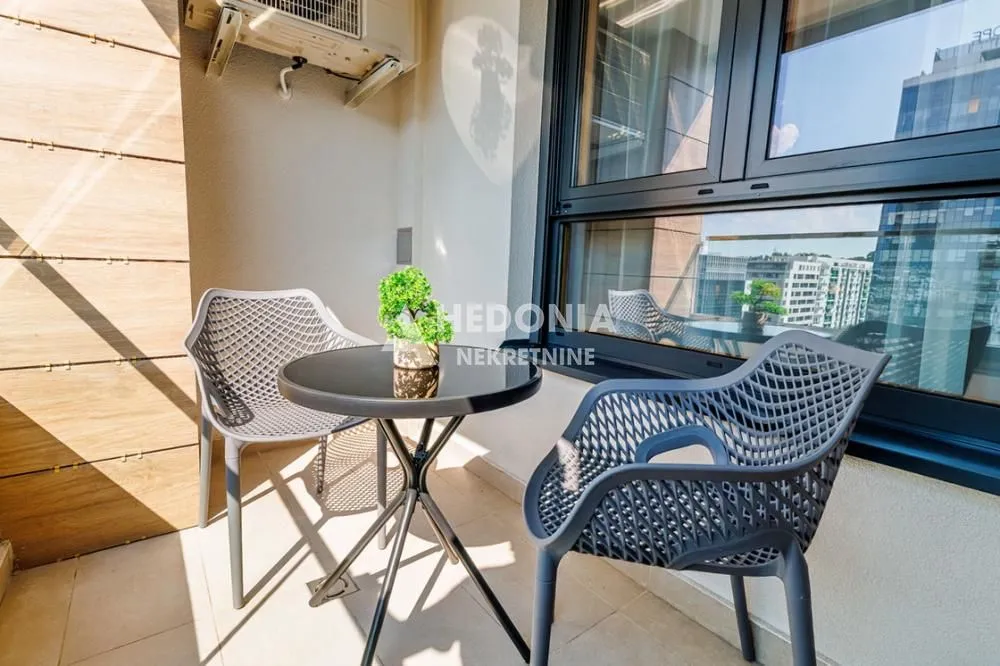 Rent, two bedroom apartment, 59m², Novi Beograd Blok 65, Novi Beograd Sve Podlokacije