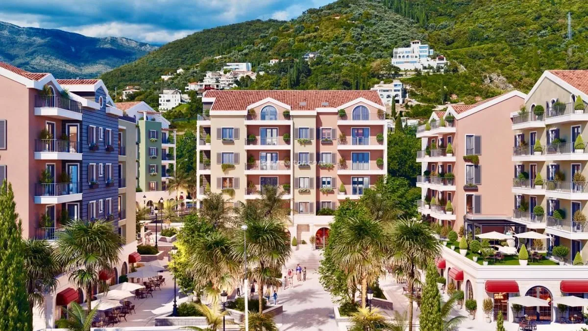 Prodaja, dvosoban stan, 51m², Donja Lastva, Tivat