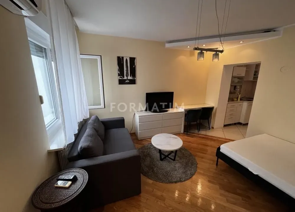 Rent, one bedroom apartment, 25m², Vračar Centar, Vračar Sve Podlokacije