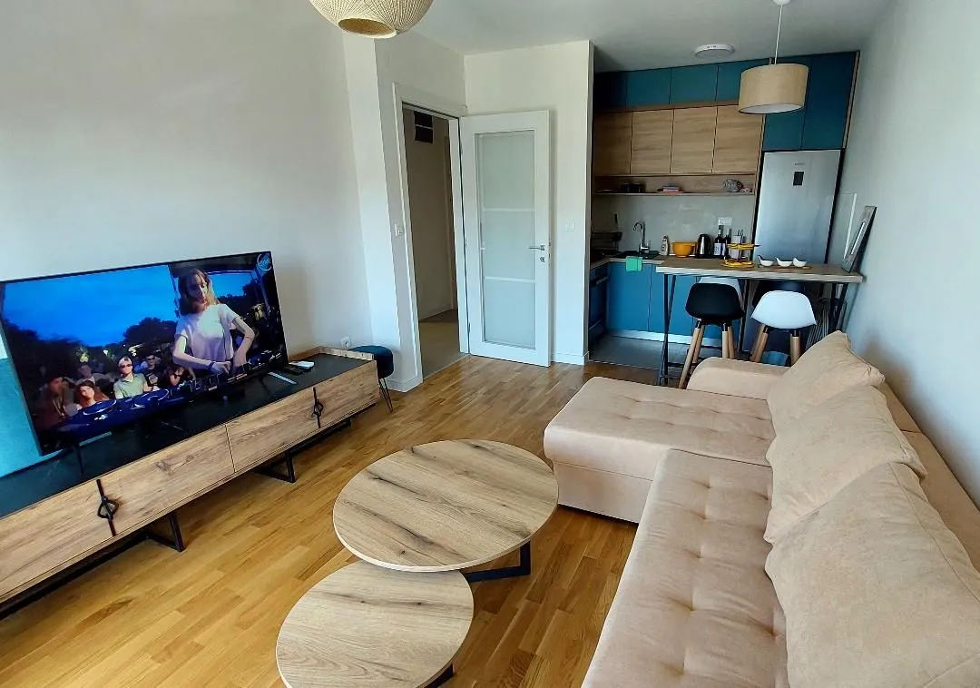 Rent, one bedroom apartment, 39m², Pobrežje, Podgorica