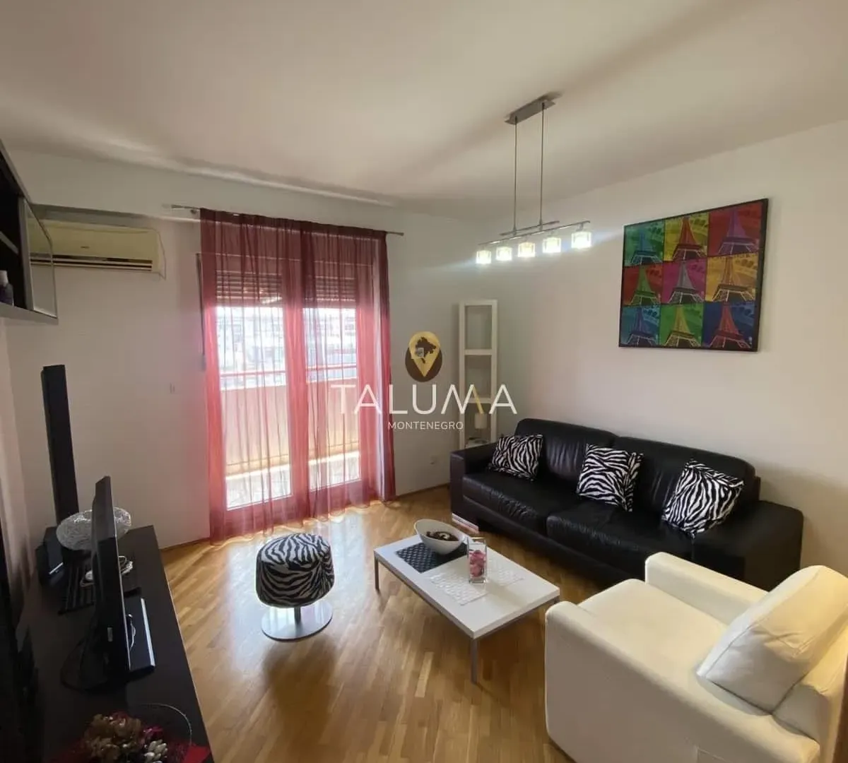 Rent, one bedroom apartment, 50m², Preko Morače, Podgorica