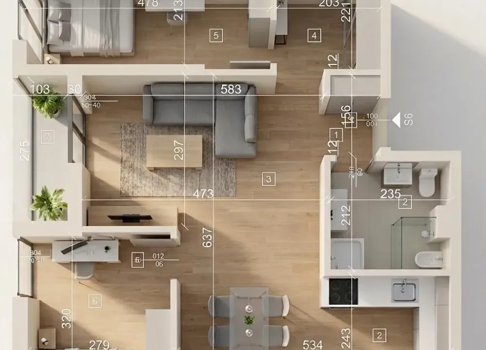 Prodaja, dvosoban stan, 63m², Cvetkova Pijaca, Zvezdara Sve Podlokacije