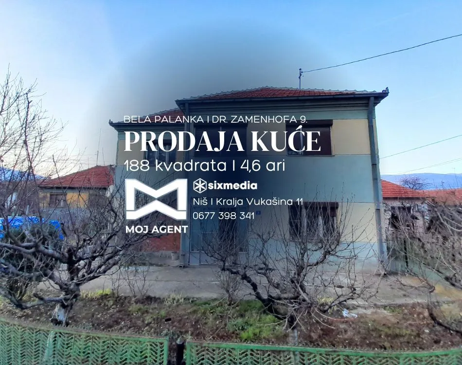 Prodaja, kuća, 94m², Bela Palanka, Srbija