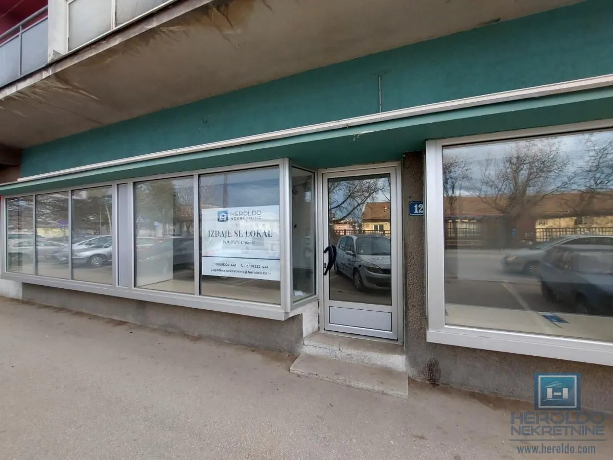 Izdavanje, poslovni prostor, 98m², Pijaca, Jagodina