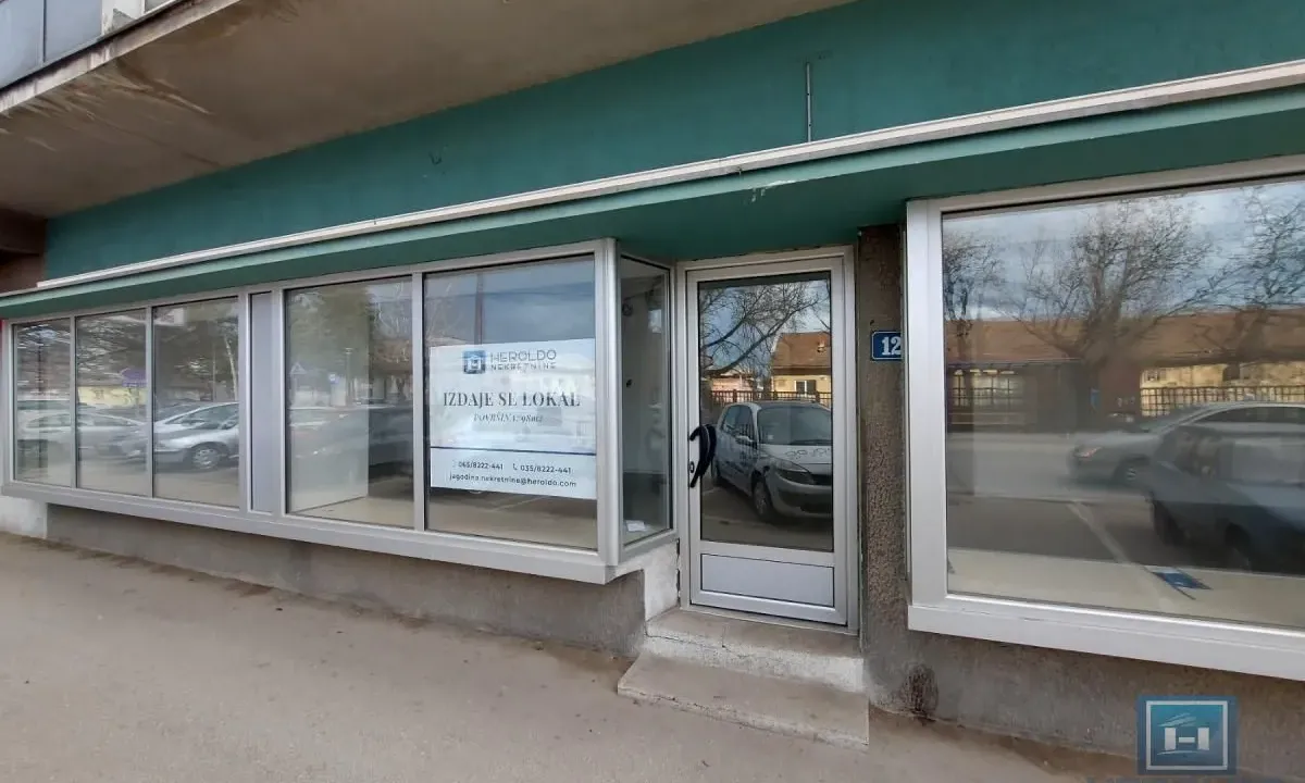 Izdavanje, poslovni prostor, 98m², Pijaca, Jagodina
