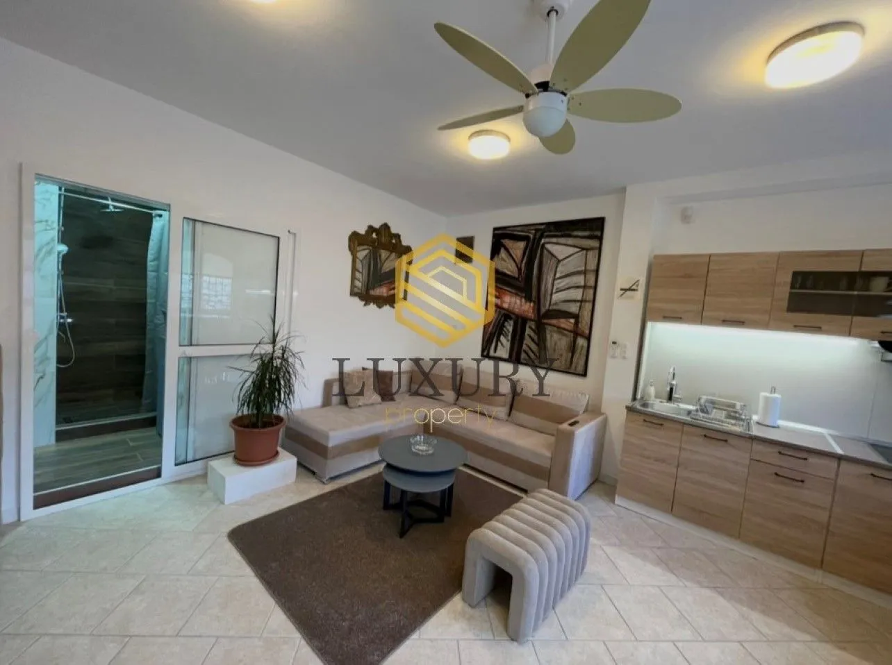 Rent, studio apartment, 30m², Stara Varoš, Podgorica