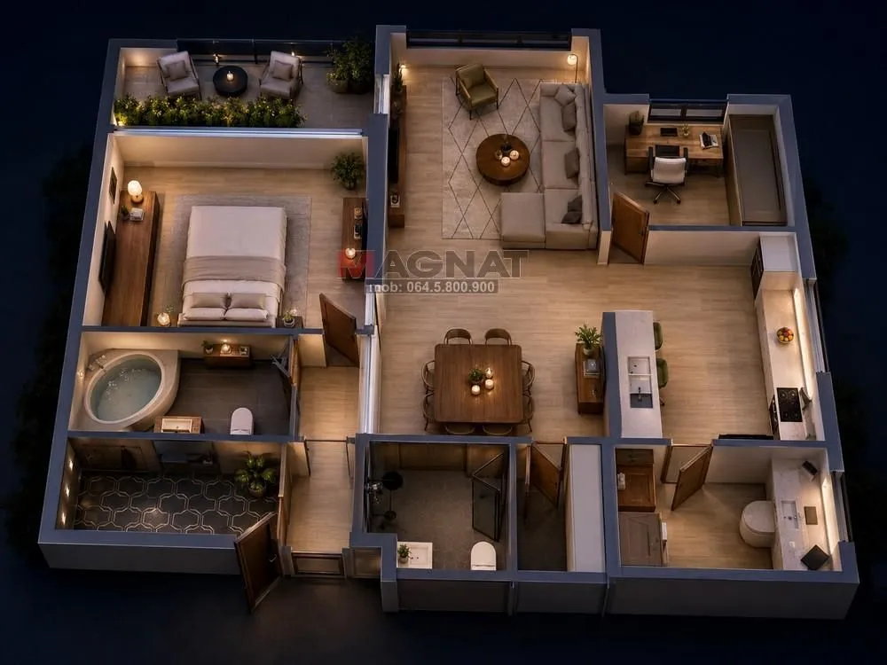 Prodaja, trosoban stan, 85m², Višnjička Banja, Palilula Sve Podlokacije