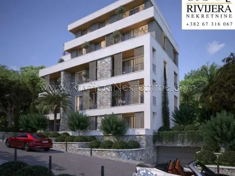 Prodaja, dvosoban stan, 59m², Tivat, Crna Gora