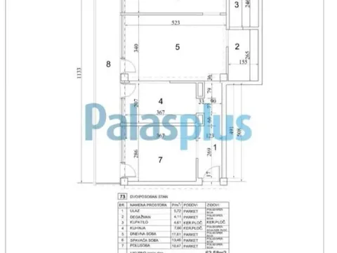 Prodaja, dvosoban stan, 78m², Stari Merkator, Novi Beograd Sve Podlokacije - image 2