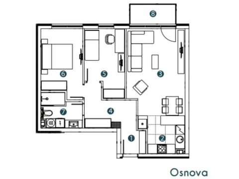 Prodaja, trosoban stan, 67m², Altina, Beograd - image 8