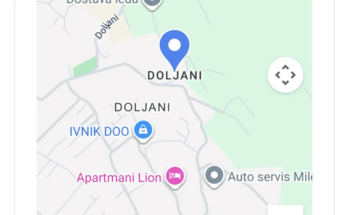 Prodaja, plac, 1500m², Doljani, Podgorica