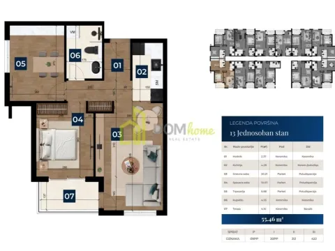Prodaja, stan, 55m², Zabjelo, Podgorica - image 2