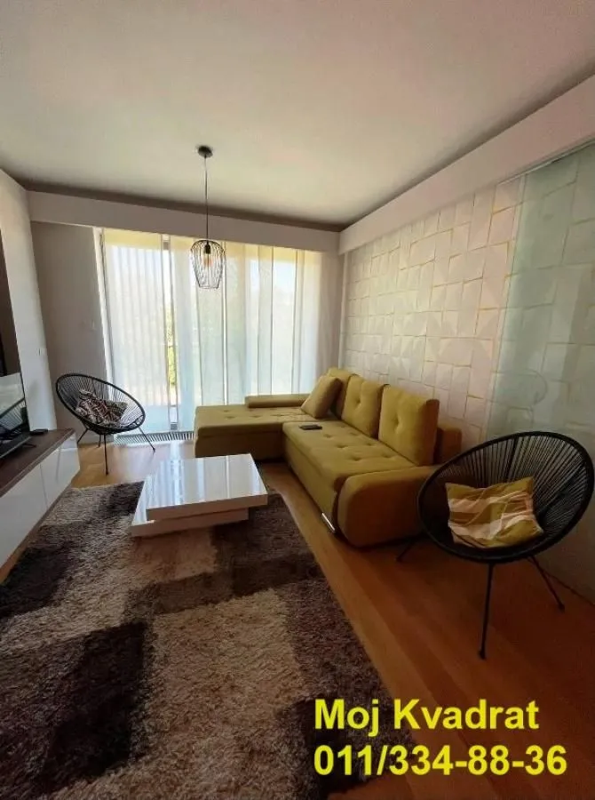 Rent, two bedroom apartment, 53m², Novi Beograd Blok 65, Novi Beograd Sve Podlokacije