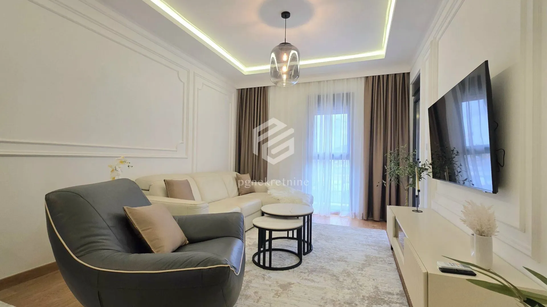 Rent, one bedroom apartment, 47m², City Kvart, Podgorica