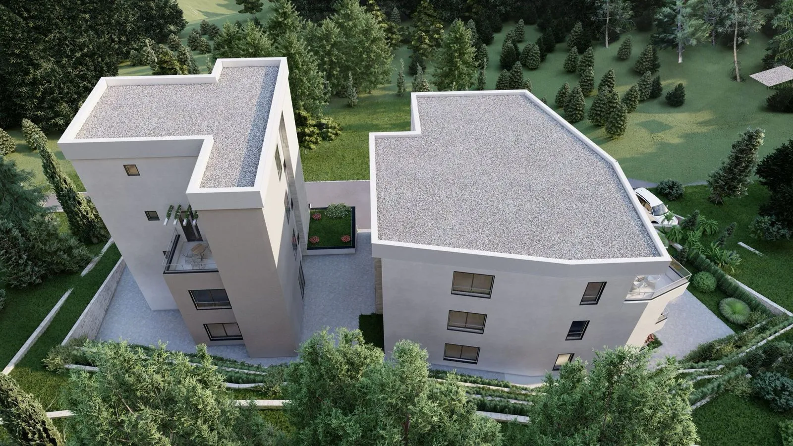 Prodaja, dvosoban stan, 91m², Seljanovo, Tivat