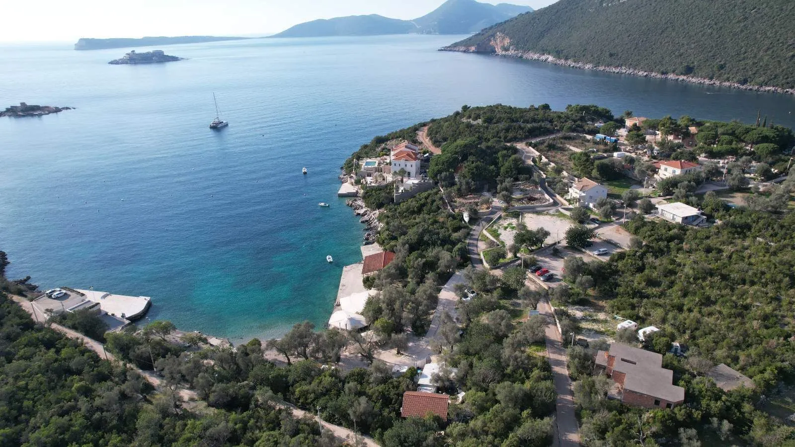 Prodaja, plac, 1034m², Luštica, Tivat