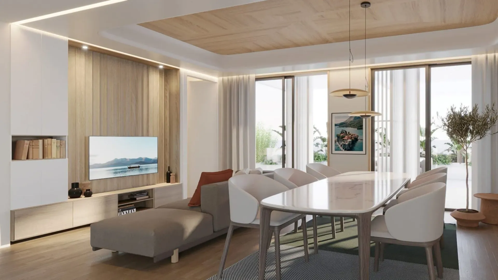 Sale, three bedroom apartment, 157m², Sveti Stefan, Budva